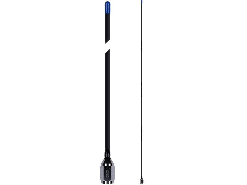 GME UHF CB Fibreglass Antenna 8.1dB 1200mm Black AE4006