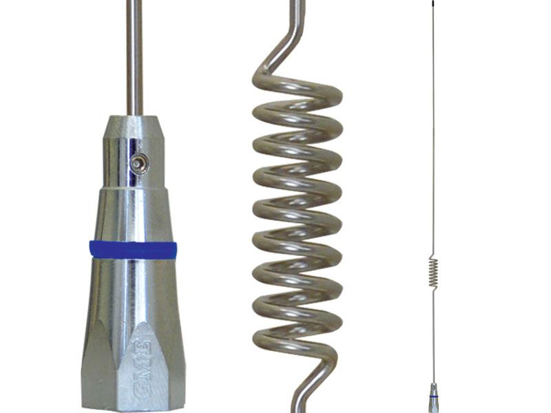 GME UHF CB Whip Antenna 6.6dB 600mm Stainless Steel AE4012