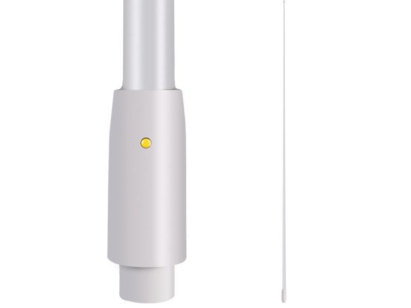 GME AM/FM Detachable Whip White 1.8m