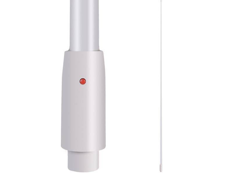GME 27MHz Detachable Whip White 1.8m