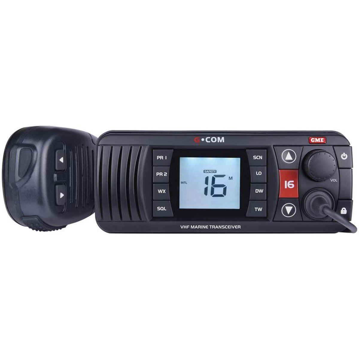 GME Marine VHF Radio Black