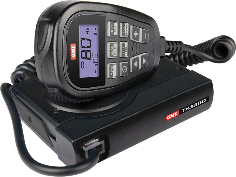 GME Compact Two Way UHF CB Radio 5W 80CH Ultimate Value Pack TX3350UVP