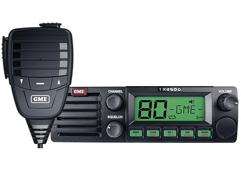 GME DSP Din Size UHF CB Radio 5W 80CH w/ ScanSuite TX4500S