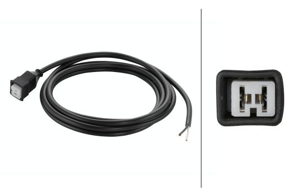 HELLA Worklight Wiring Loom 2M 9.6008.06