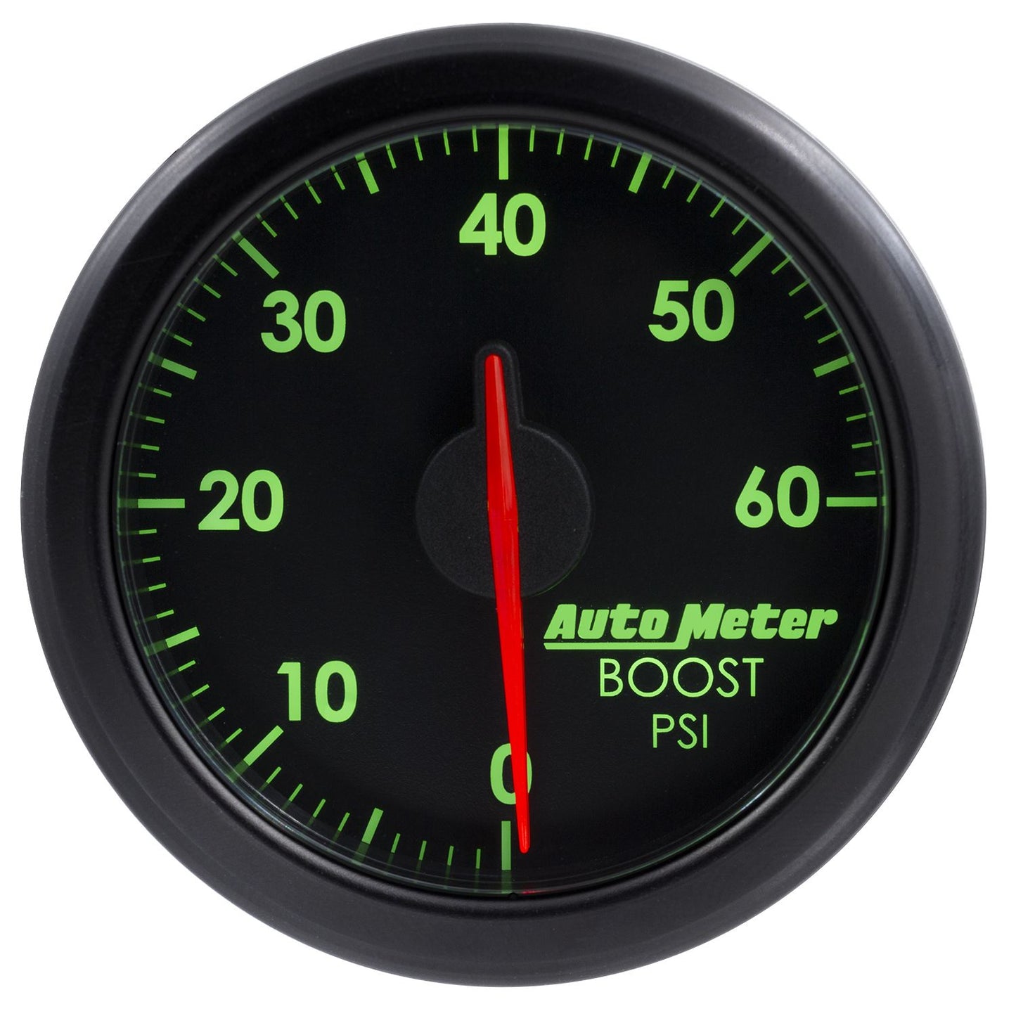 AutoMeter Airdrive Black Boost Gauge AU9160-T