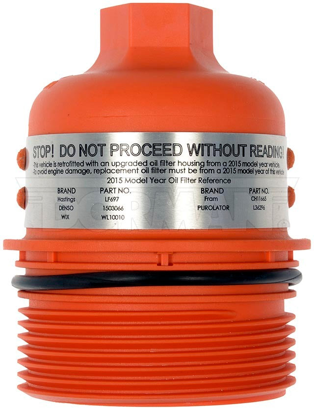 Dorman Oil Filter / Cooler Housing 926-959