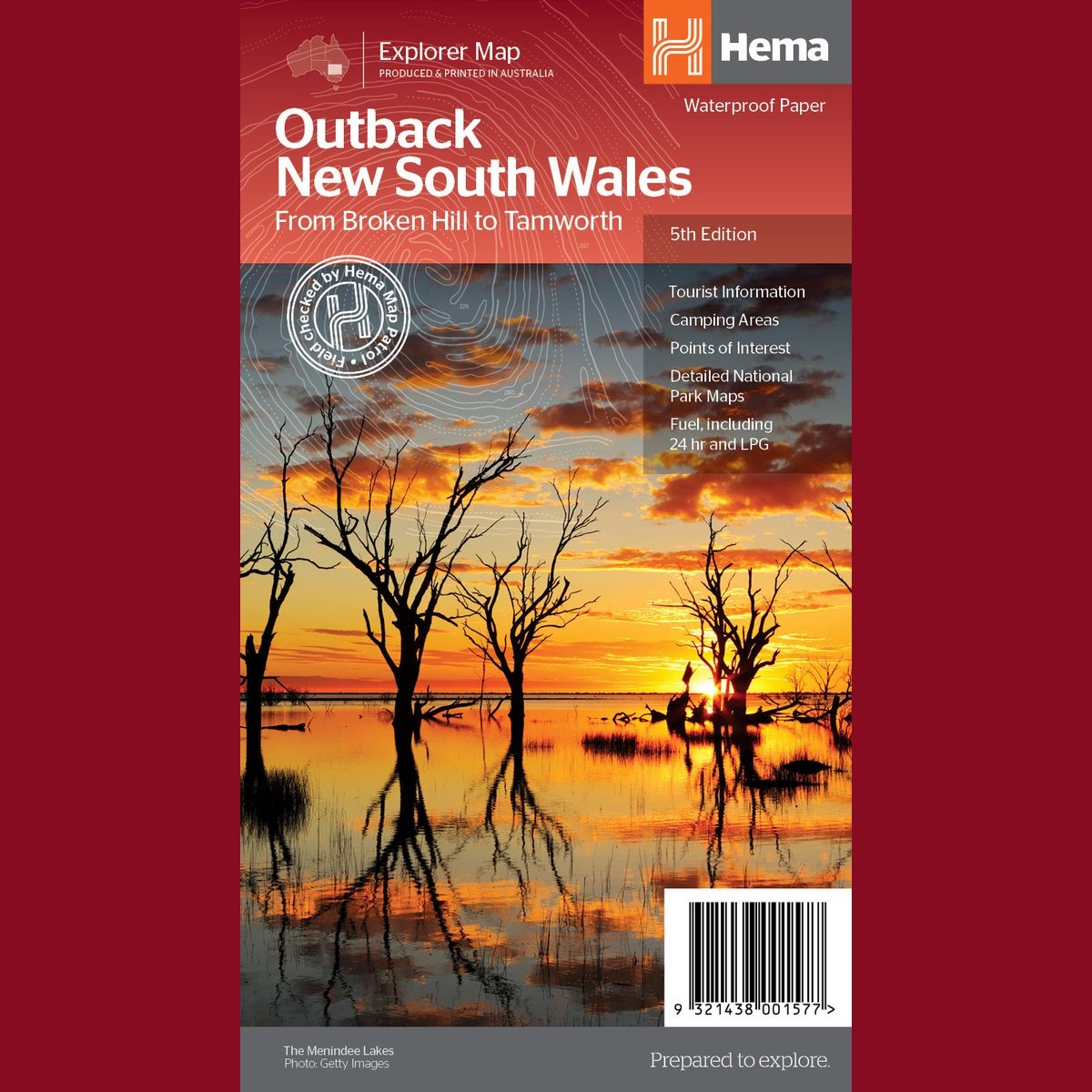HEMA Outback New South Wales Map