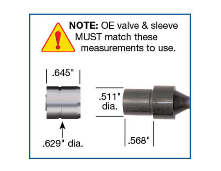 Sonnax Valve Kit 6R80 Pressure Reg O'S 95740-46K
