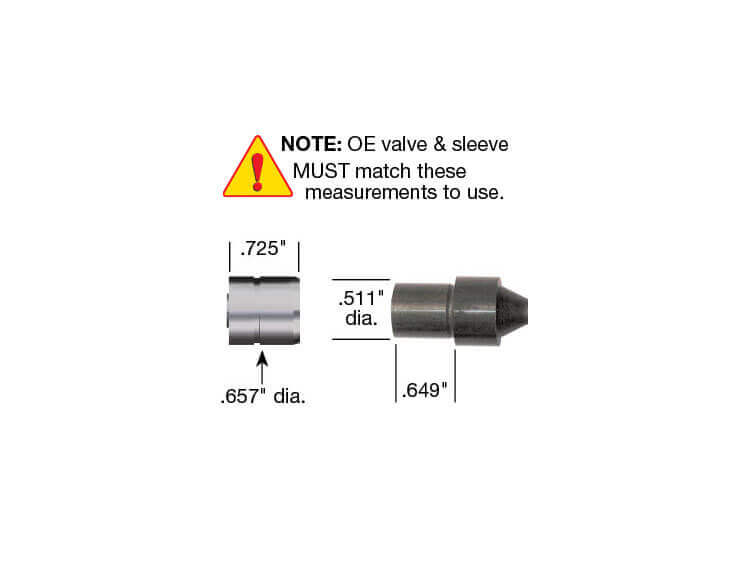 Sonnax Pressure Regulator SleEVe 6Hp 95740-79