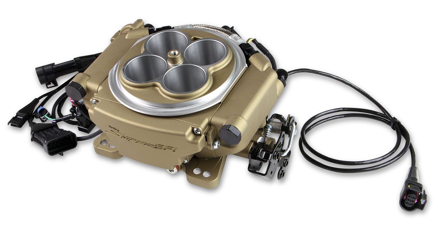 Holley Sniper EFI Self-Tuning Master Kit - Classic Gold 550-516K