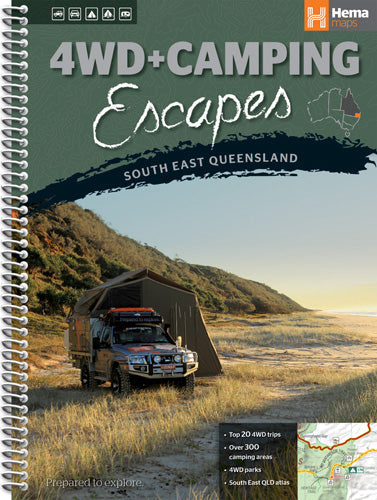HEMA 4WD South East Queensland Map 1st Edition