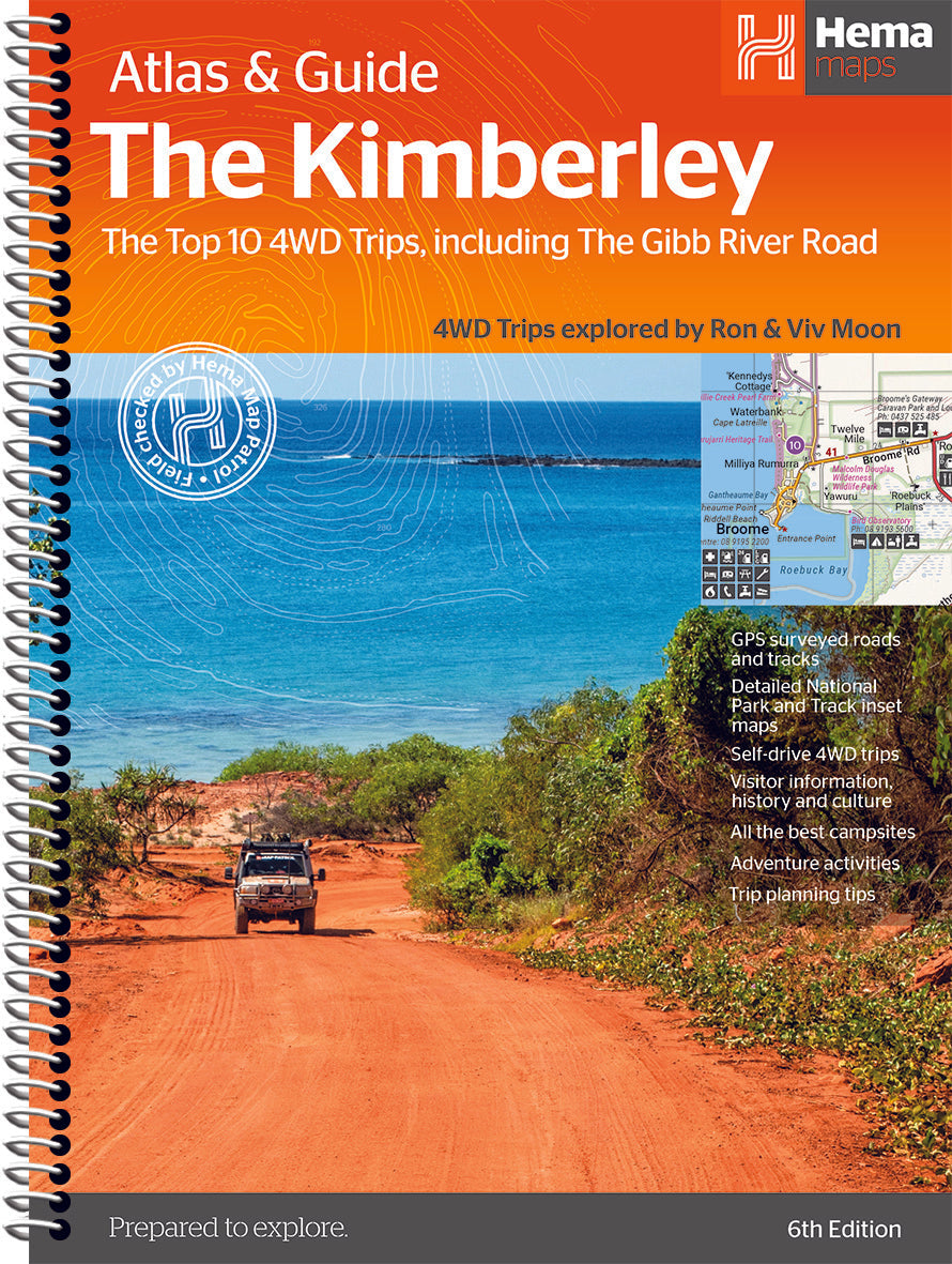 HEMA Kimberley Atlas And Guide Ed 6