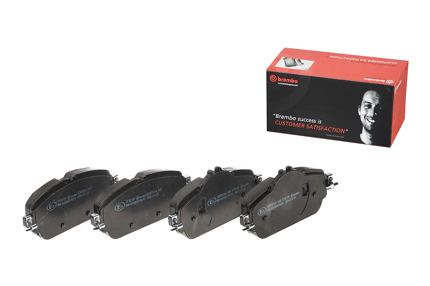 BREMBO Brake Pad Set, disc brake P 50 119