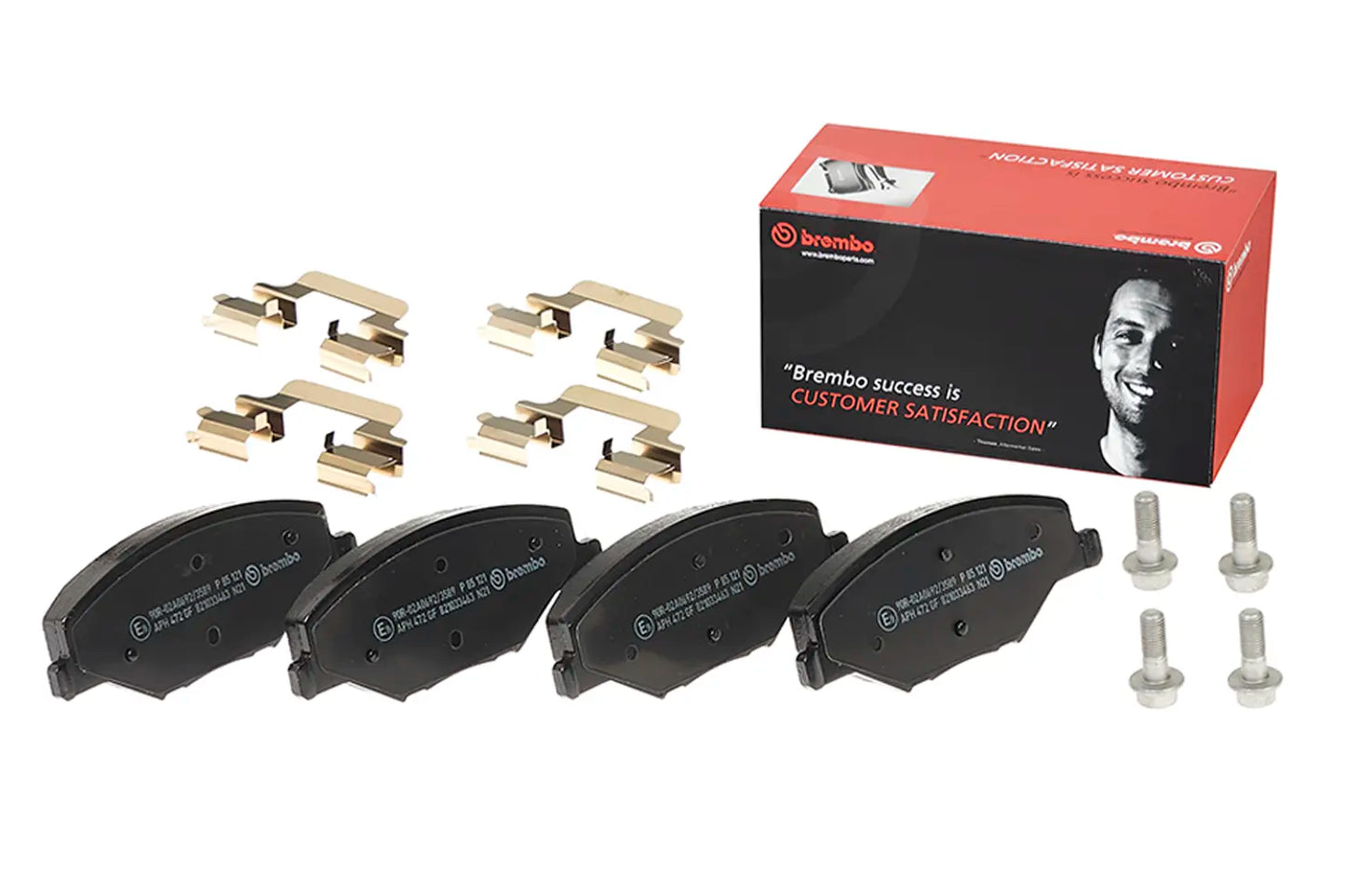 BREMBO Brake Pad Set, disc brake P 85 121