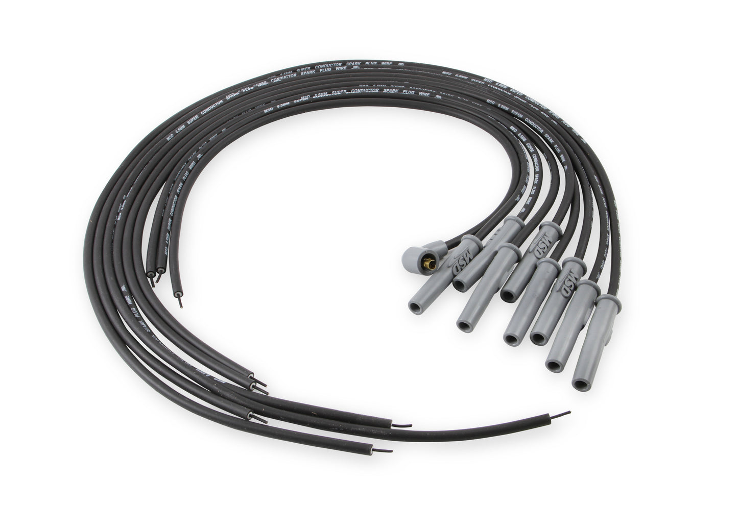 MSD Wire Set Black Sc 8 Cyl Mult MSD 31193