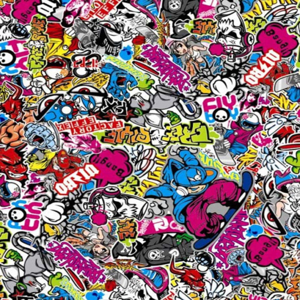 Autotecnica Sticker Bomb Flyboy Vinyl 152x100cm A0009