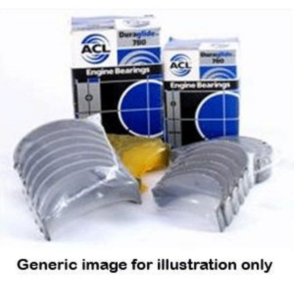 ACL Race Series Conrod Bearing Set Fits Chev 262/267/302/305/307/327/3 8B663HX-STD
