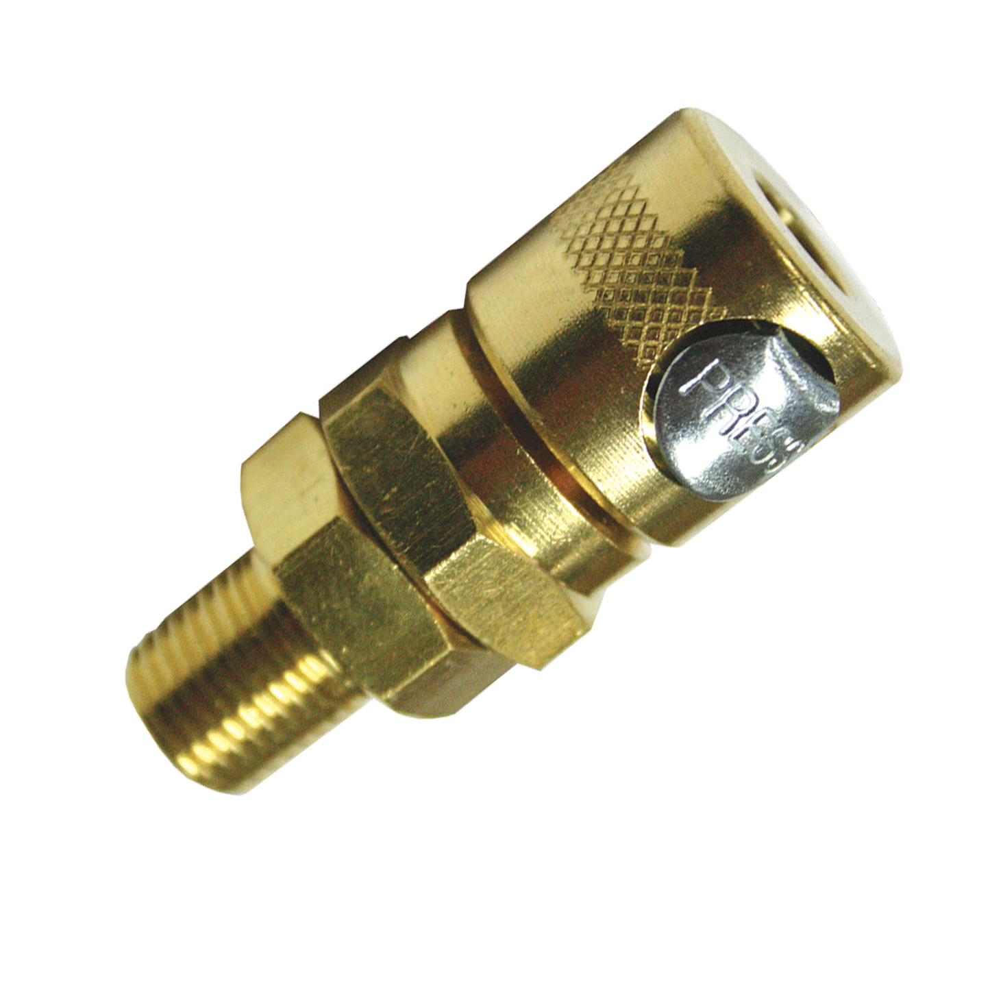SP Tools Air Tool Fitting - Coupler 1/4" Male Thread Jamec Style Carded A105-11C