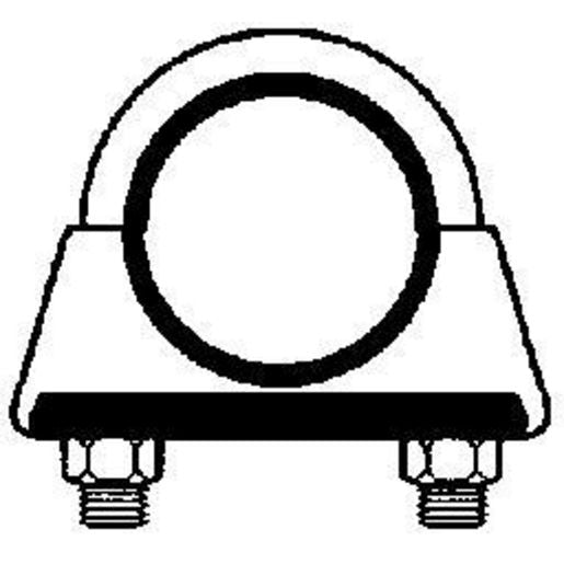 Walker Exhaust Clamp-Muffler 54Mm (Use C09) C9