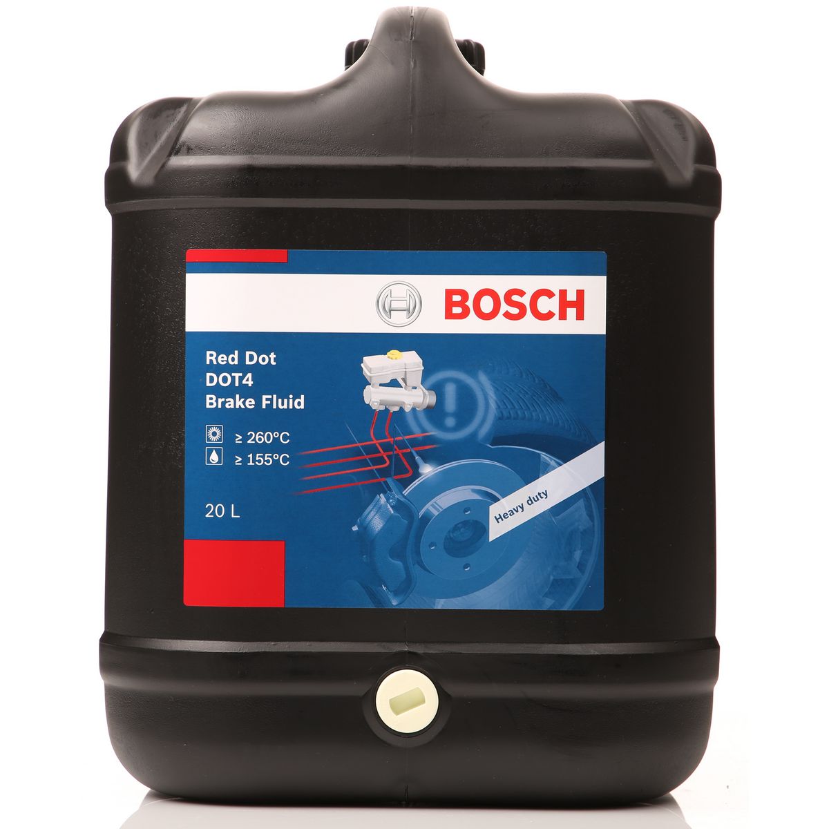Bosch Red Dot 4 Brake Fluid 20L BF-20L