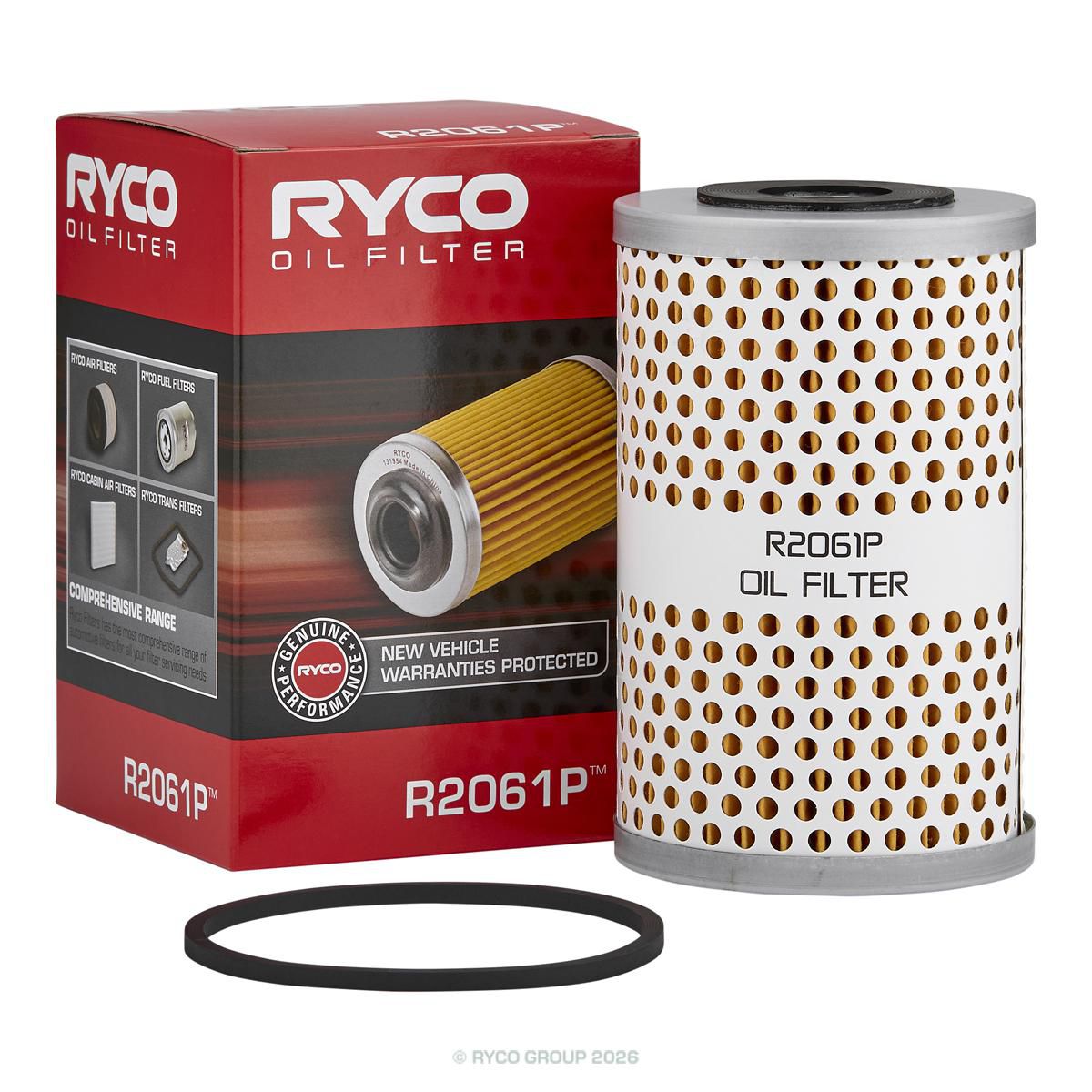 Ryco Oil Filter R2061P