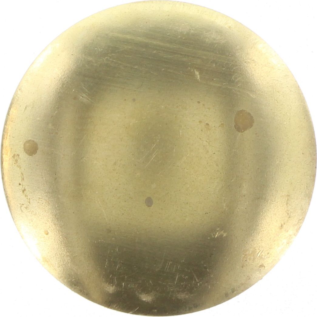 Kelpro Welch Plug Dome 1-13/16in. Brass RBD101316