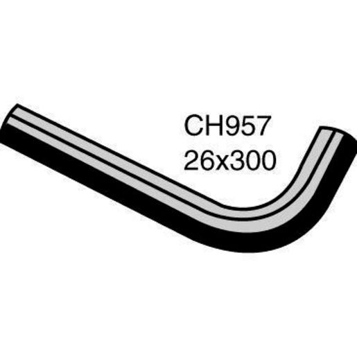 Mackay Bottom Radiator Hose CH957