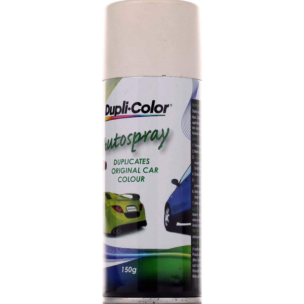 Dupli-Color Automotive Aerosol Spray Paint Polar White 150g DSF03