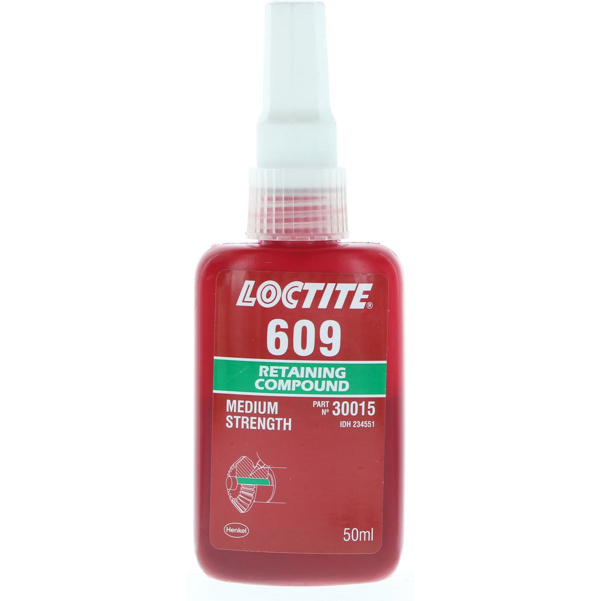 Loctite 609 Retaining Compound Medium 50ml 30015