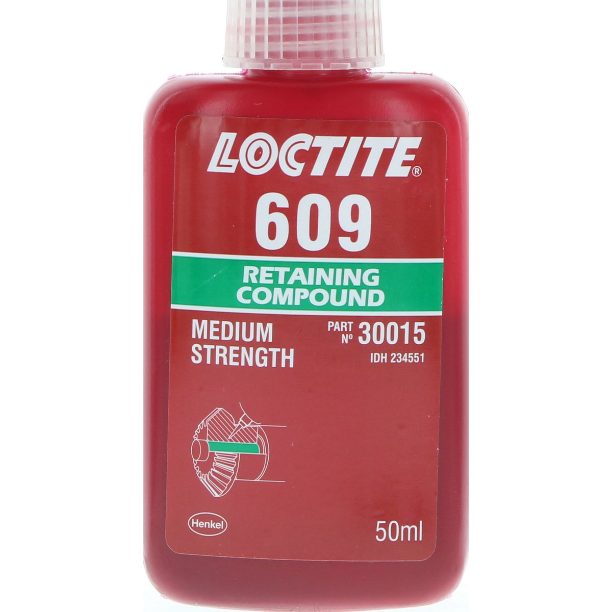 Loctite 609 Retaining Compound Medium 50ml 30015