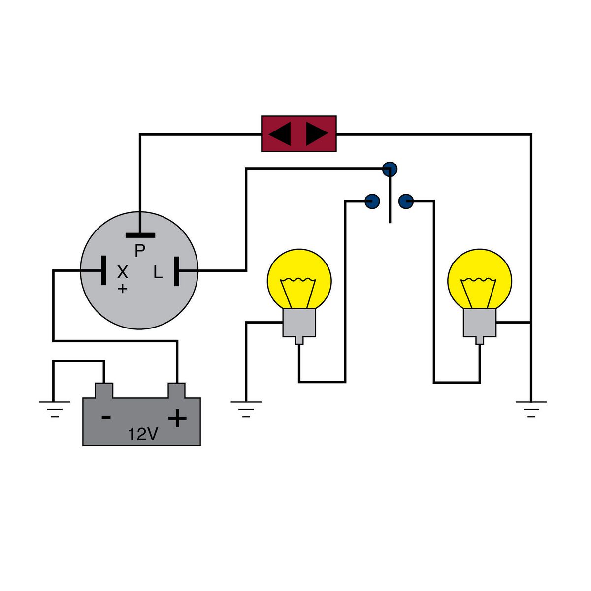 Tridon Electro Mechanical Flasher HD13