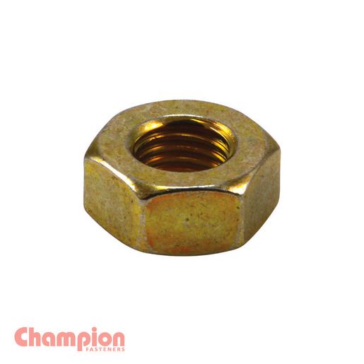 Champion Hex Nut Pack Plain HT M10 x 1.25mm 20Pk C480-22