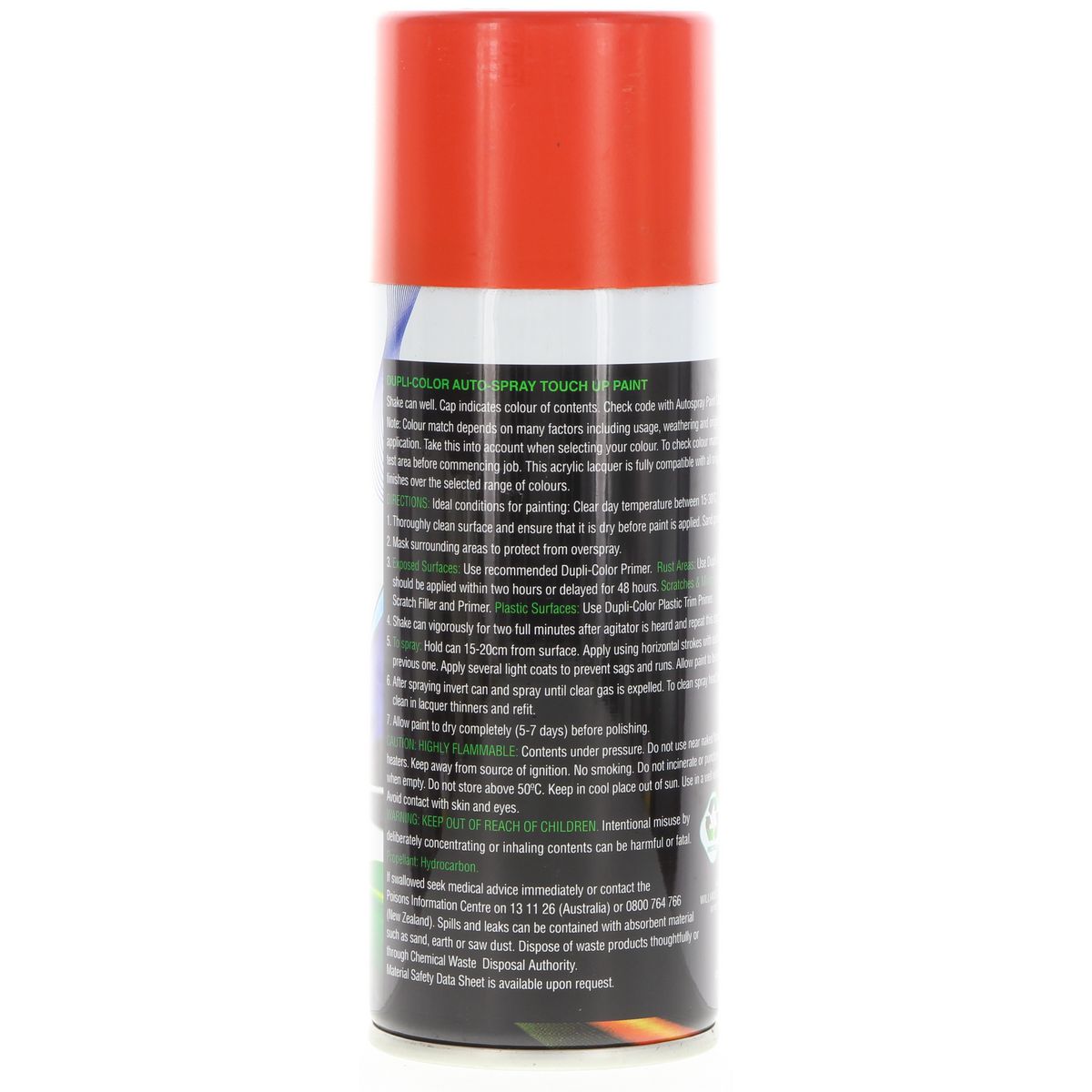 Dupli-Color Automotive Spray Paint Mandarin Red 150g DSH35