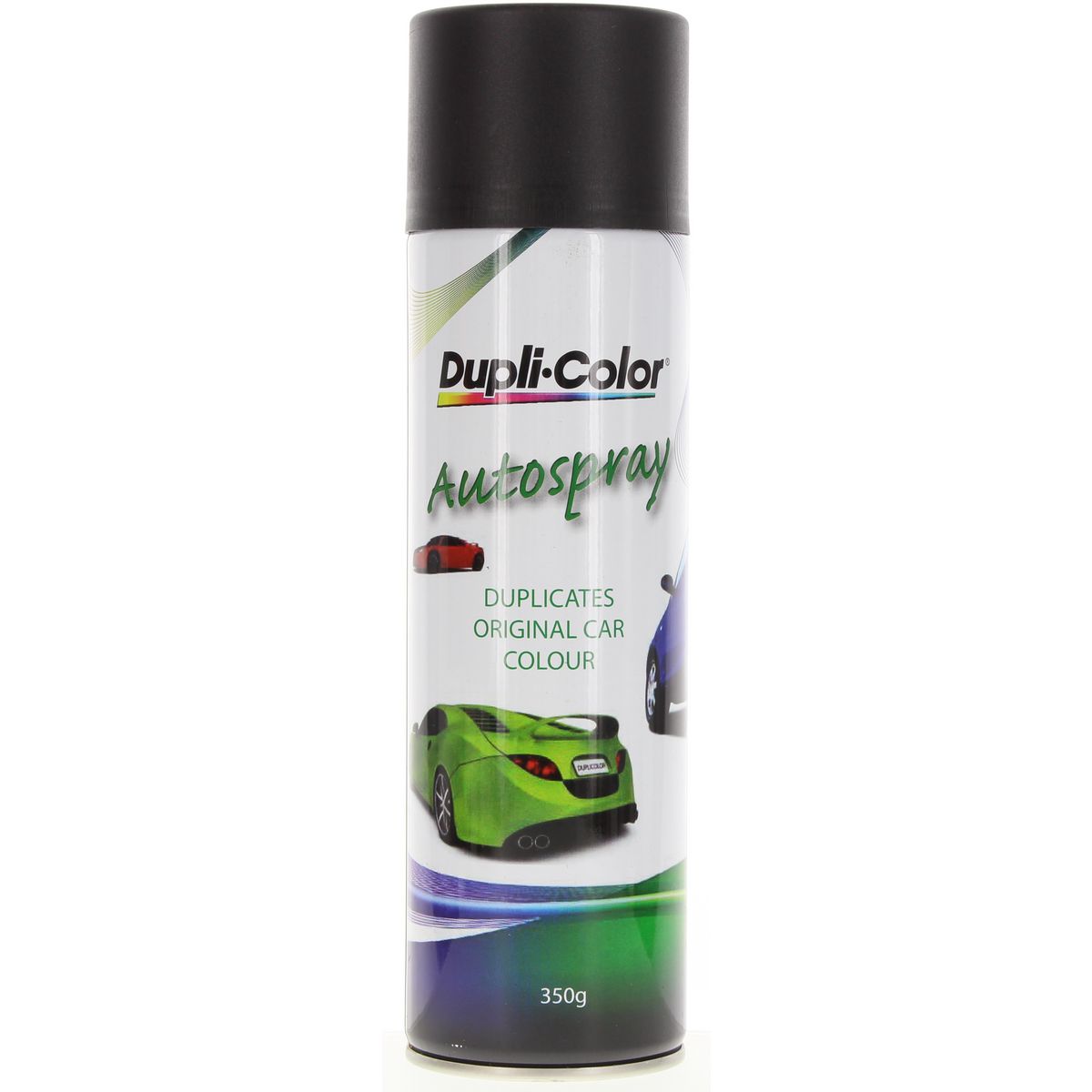 Dupli-Color Automotive Aerosol Spray Paint Matt Black 350g PS112