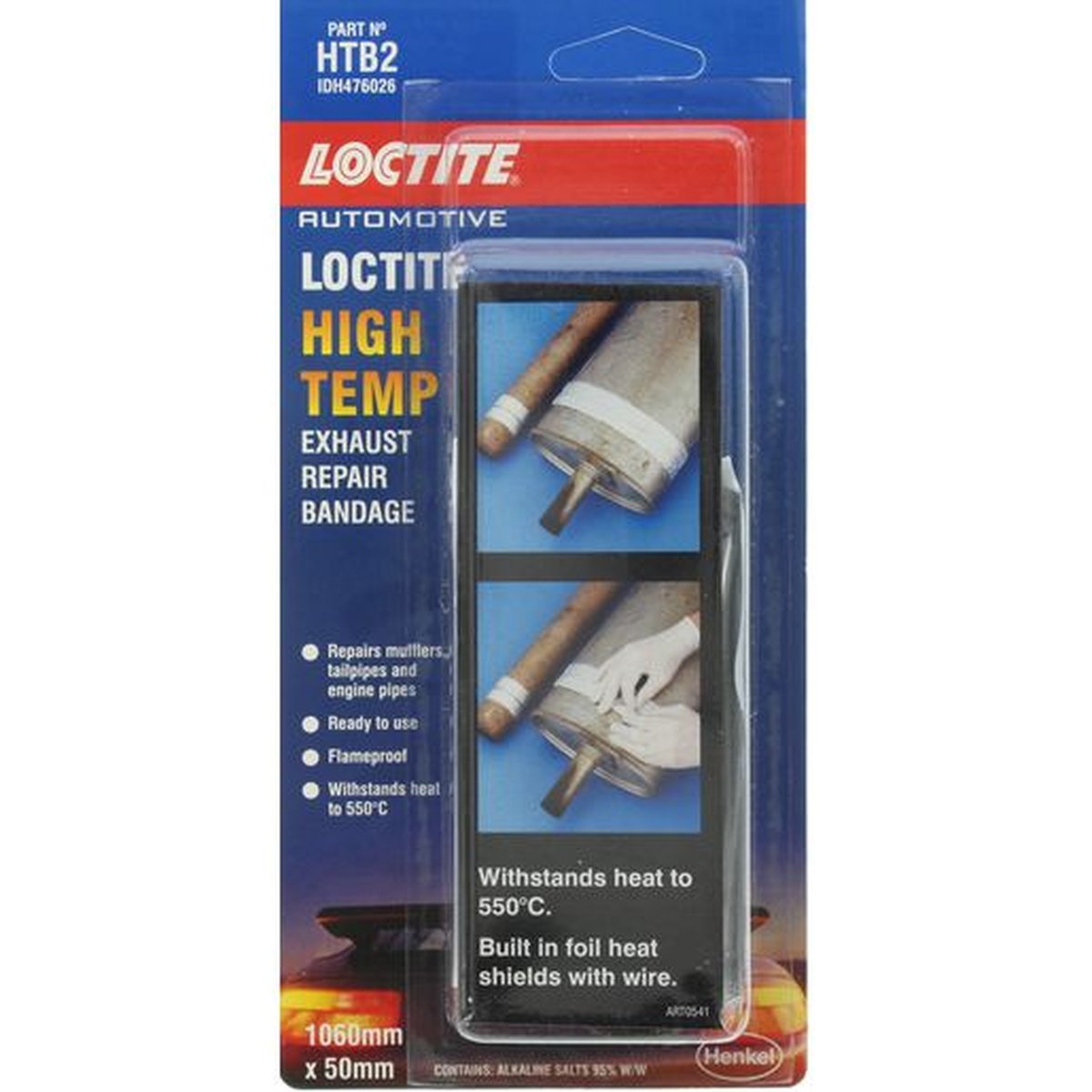 Loctite High Temp Muffler Bandage 106cm 476027