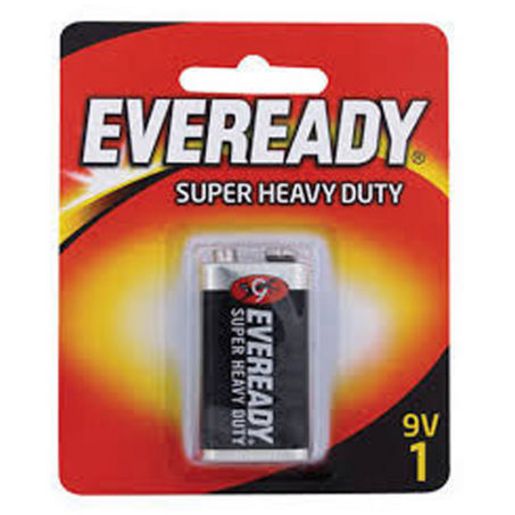 Eveready 9V Battery Super Heavy Duty 1Pk 1222BP1