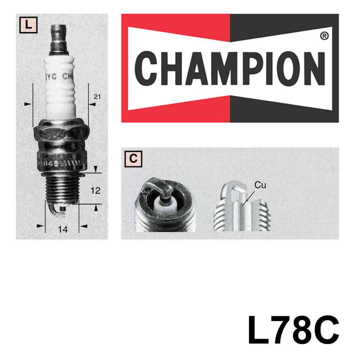 Champion GRP 1 Spark Plug L78C