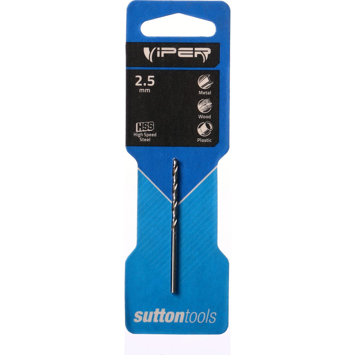 Sutton Jobber Drill Bit Viper HSS 2.5x57mm S/P HSP250
