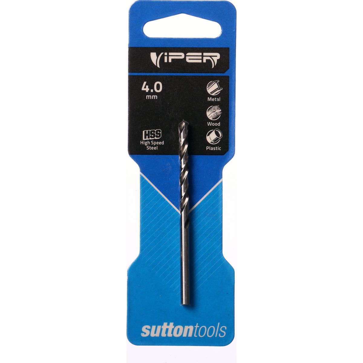 Sutton Jobber Drill Bit Viper HSS 4x75mm S/P HSP400