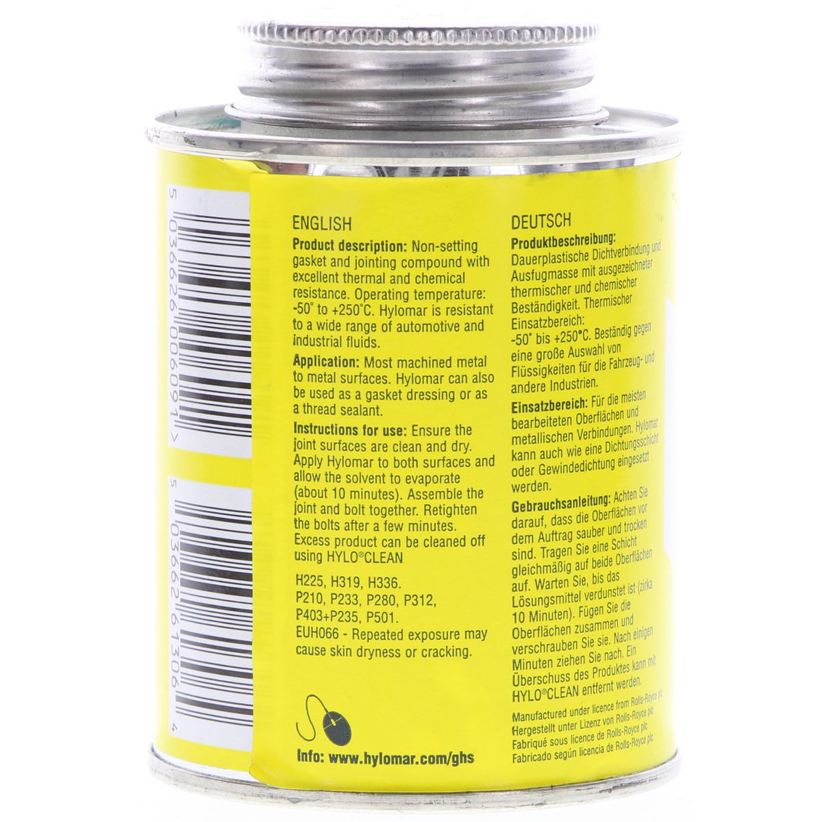 Hylomar Non Setting Joint Compound 250ml HYL250