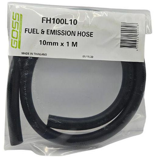 Goss Fuel & Emission Hose 10mm x 1m FH100L10
