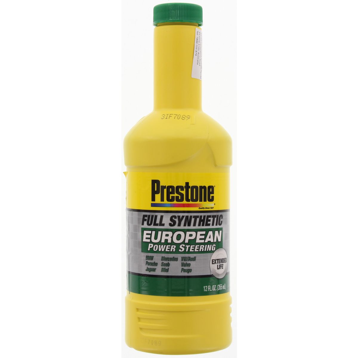 Prestone Power Steering Fluid To Suit European Vehicles AS268Y