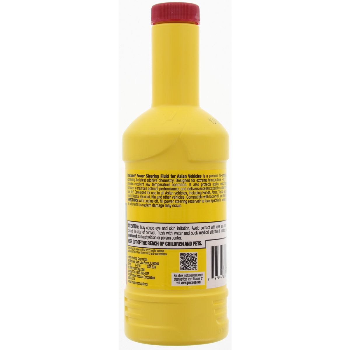 Prest Power Steering Fluid To Suit Asian Vehicles AS269Y