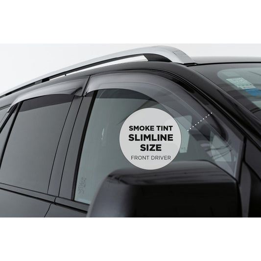 Protective Plastics Weathershield (Slim Clear D/S) fits Toyota Hilux 2WD 4WD/Fortuner T396SLD