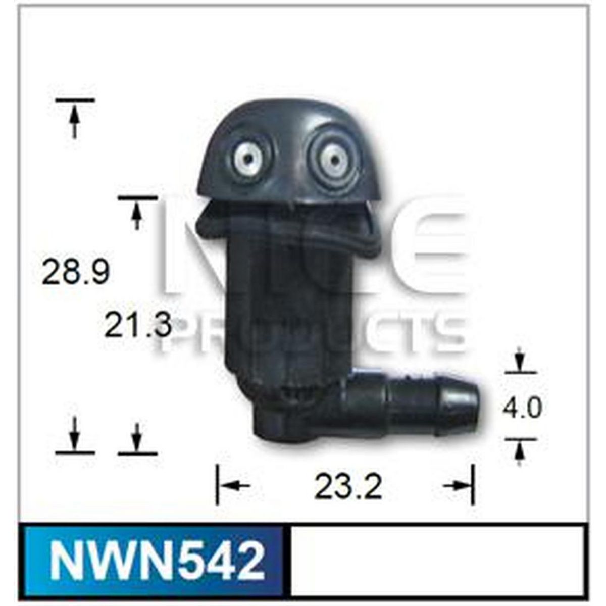NICE Windscreen Washer Jet (Pair) NWN542