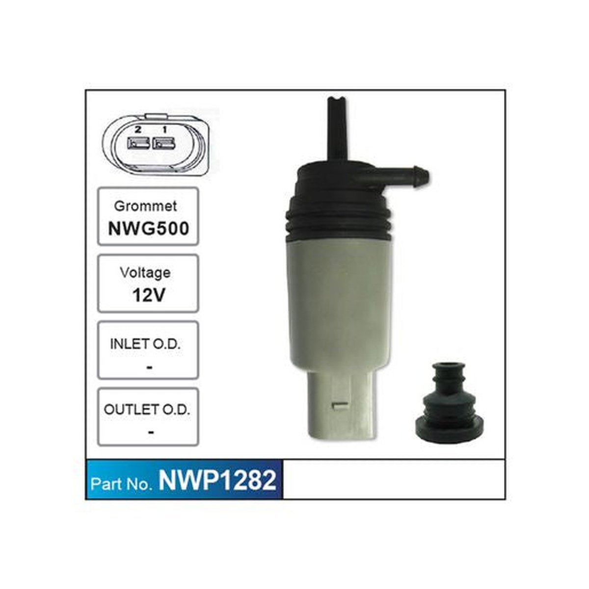 NICE Windscreen Washer Pump NWP1282