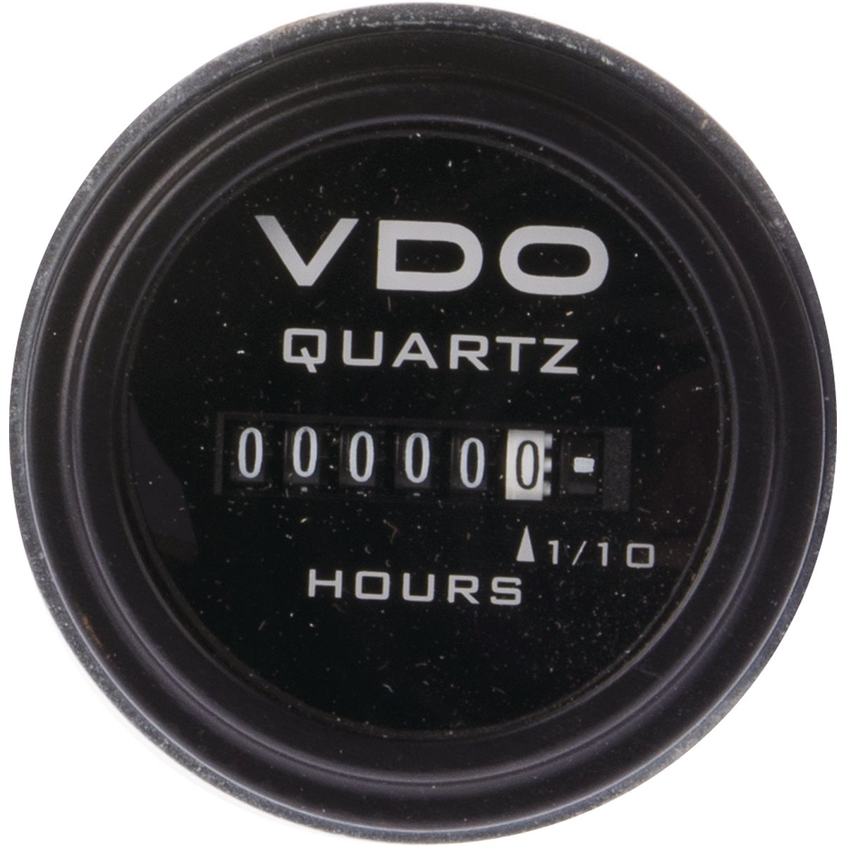 VDO Analogue Hour meter Counter-Type w/Ops Ind 52mm 10/80V Black Bezel 331.600