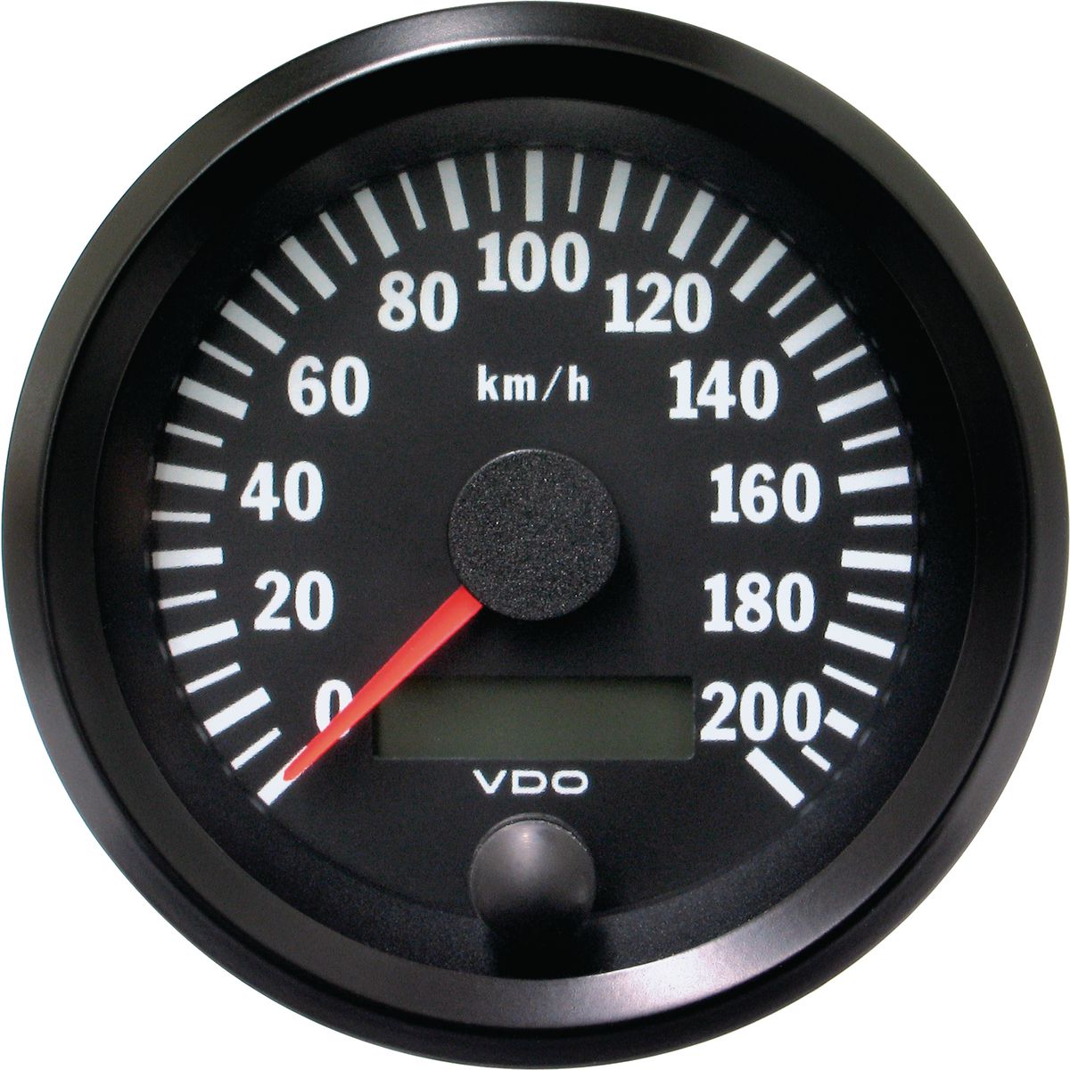VDO Speedometer 12/24V 0-200Kph 437015025