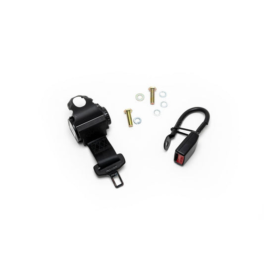 APV Seat Belt 60/90 Retractable Lap 450mm Stalk Passenger Side K7347