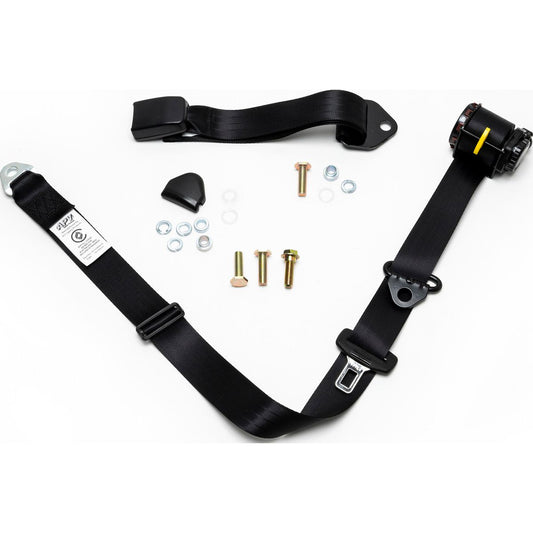 APV Seat Belt 90/90 Vertically Mounted In Pillar Adjustable Webbing Long K4543L